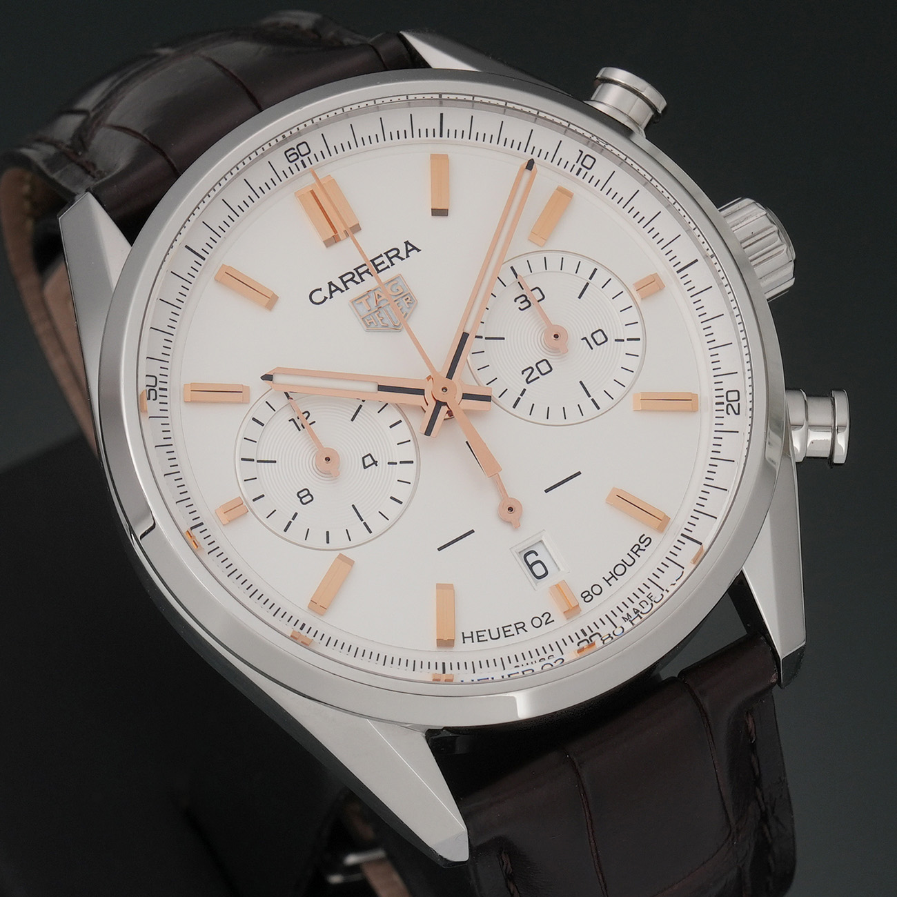 TAG HEUER(USED)태그호이어 까레라 크로노그래프 CBN2013-0
